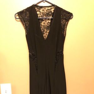 Black Lace Cocktail Dress